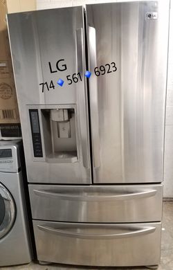 NEW OPEN BOX LG FOUR DOOR FULL SIZE REFRIGERATOR for Sale in San Diego, CA  - OfferUp