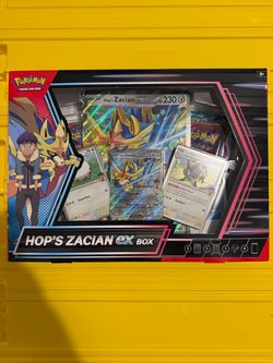 Pokémon Hop's Zacian ex Box