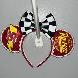 Disney Lighting McQueen Mickey Ears