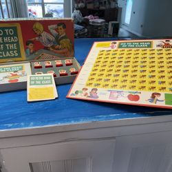 Go To The Head of The Class Vintage Board Game 