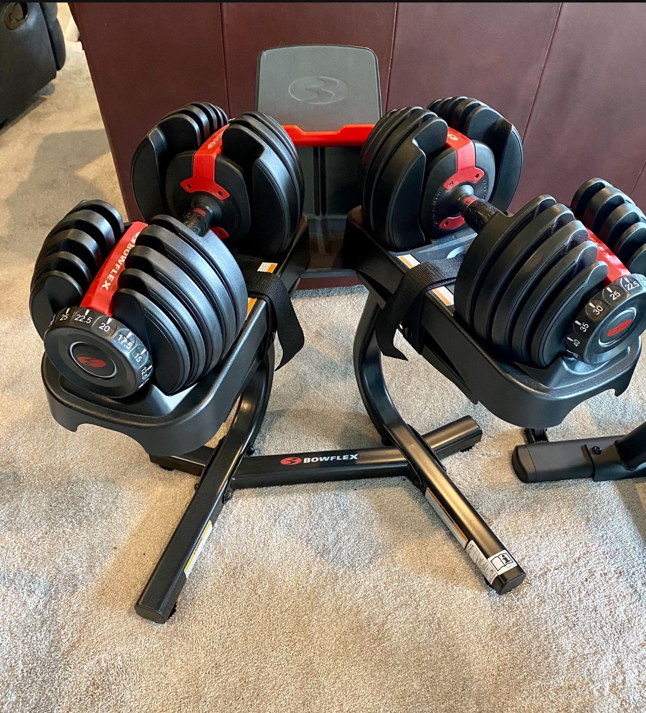 Bowflex SelectTech 552 Dumbbells With Stand