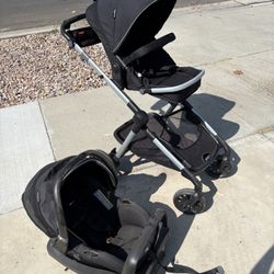 Evenflo Double Stroller Set