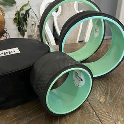 Chirp Wheel Set (3 Sizes) + Carry Case – Back Pain Relief / Yoga