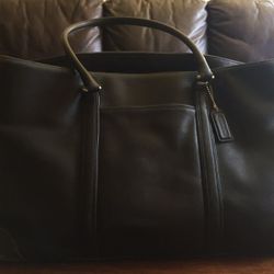 COACH Black Tote Purse Bag