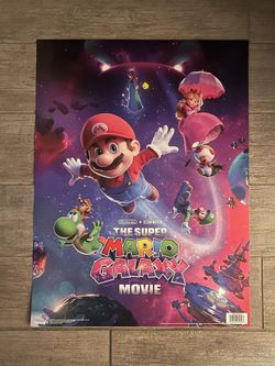 Super Mario Galaxy Poster (18” x 24”)