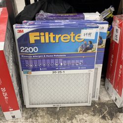 Filtrete Air Filter 20x25x1