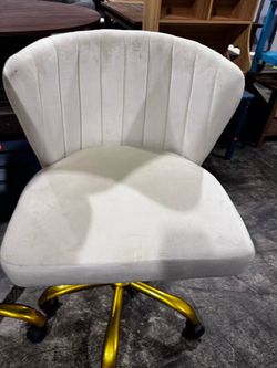 Home Office Desk Chair Velvet Vanity Chairs Gold Base
