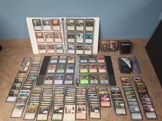 00-10 Vintage Magic MTG TCG Card Lot binder of Rares binder of foils lots of useful cards Duel Deck