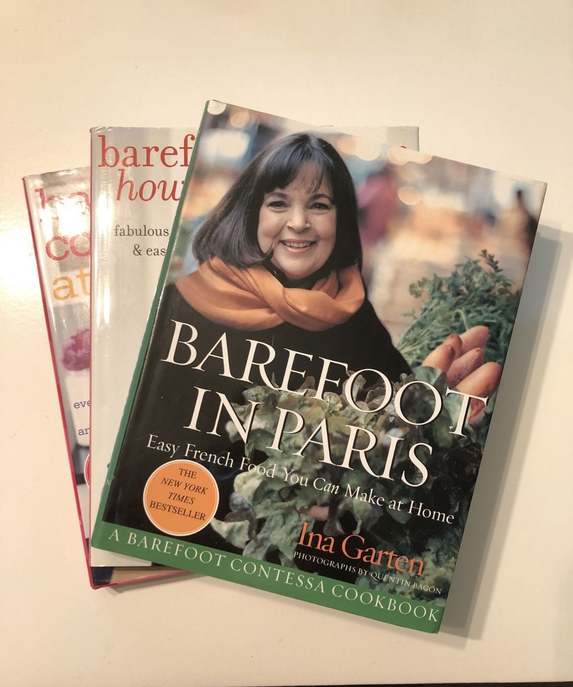Set of 3 Barefoot Contessa Cookbooks