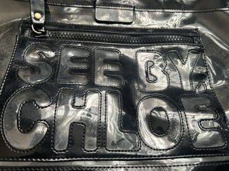 See By Chloe Designer Tote Clear Bag For Sale for Sale in Queens