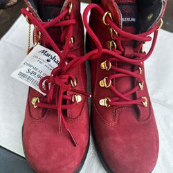 Timberland Boots (Red)