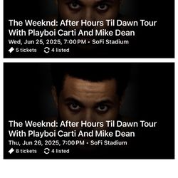 The Weeknd: After Hours Til Dawn Tour With Playboi Carti And Mike Dean!!