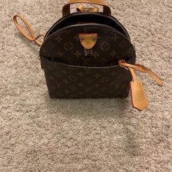 Smaller Backpack Purse With Monogram