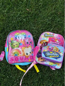 Shopkins Backpacks 16 inches brand new!!