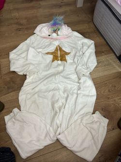 Unicorn Onesie Costume One-Piece adult size XL