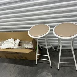 BEST OF TIMES FOLDABLE BAR STOOLS SET OF 4