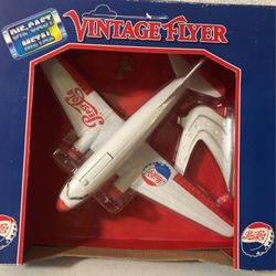Pepsi-Cola Die Cast airplane