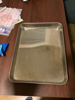 Metal dental tray