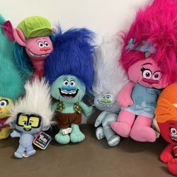 Trolls Plush Lot