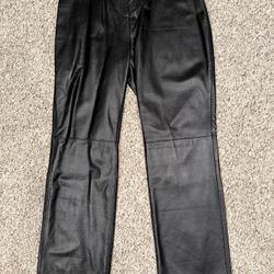 Women’s Leather Pants 
