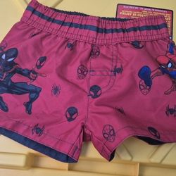 Spiderman  Swim Shorts 12 Months
