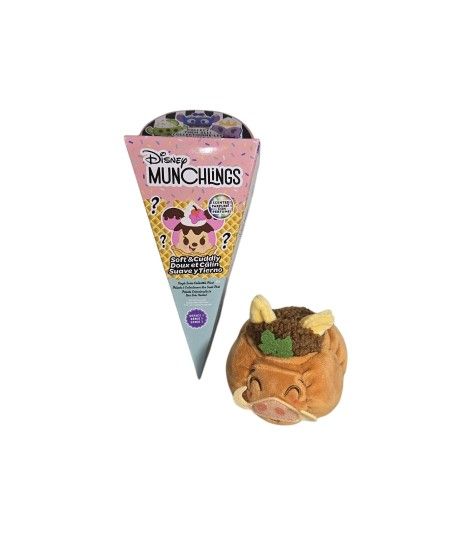Disney Munchlings Single Serve Scented Collectible Plush Pumbaa New Open Box