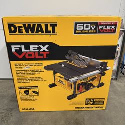 DEWALT FLEXVOLT 60V MAX 8-1/4In Table Saw (Bare Tool)  $599 plus tax in  ACME Tools