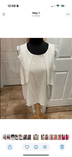 Women’s white blouse