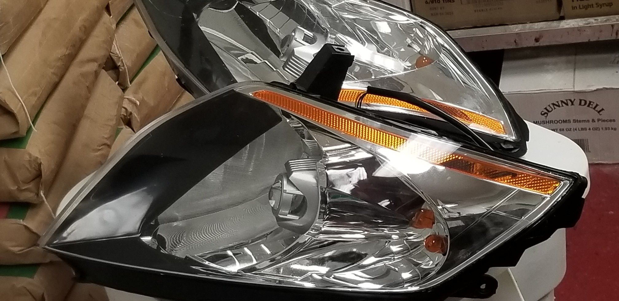 350z eagle eye headlights black accent