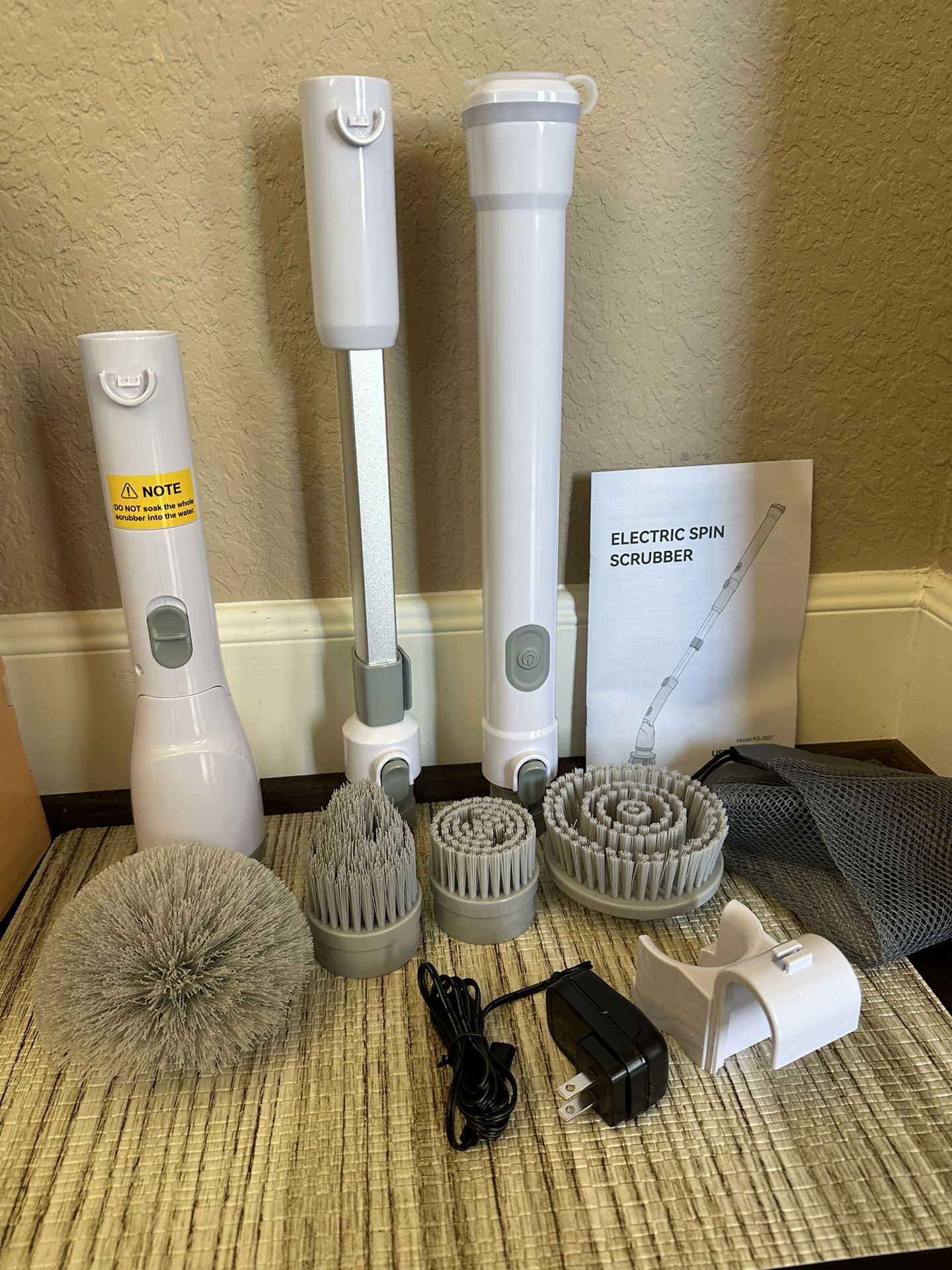 Electric Spin Scrubber Rechargeable