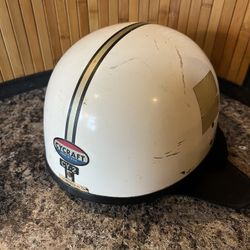 Vintage 1960’s Craft Helmet CY-2 Bubble Motorcycle Racer Half 