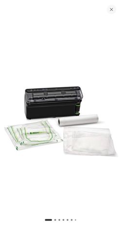 FoodSaver Elite All-in-One Liquid Plus Vacuum Sealer with Bags and Roll Black