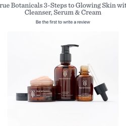 True Botanicals 3-steps To Glowing Skin