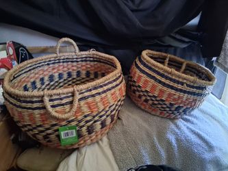 New Ashland seagrass handmade baskets