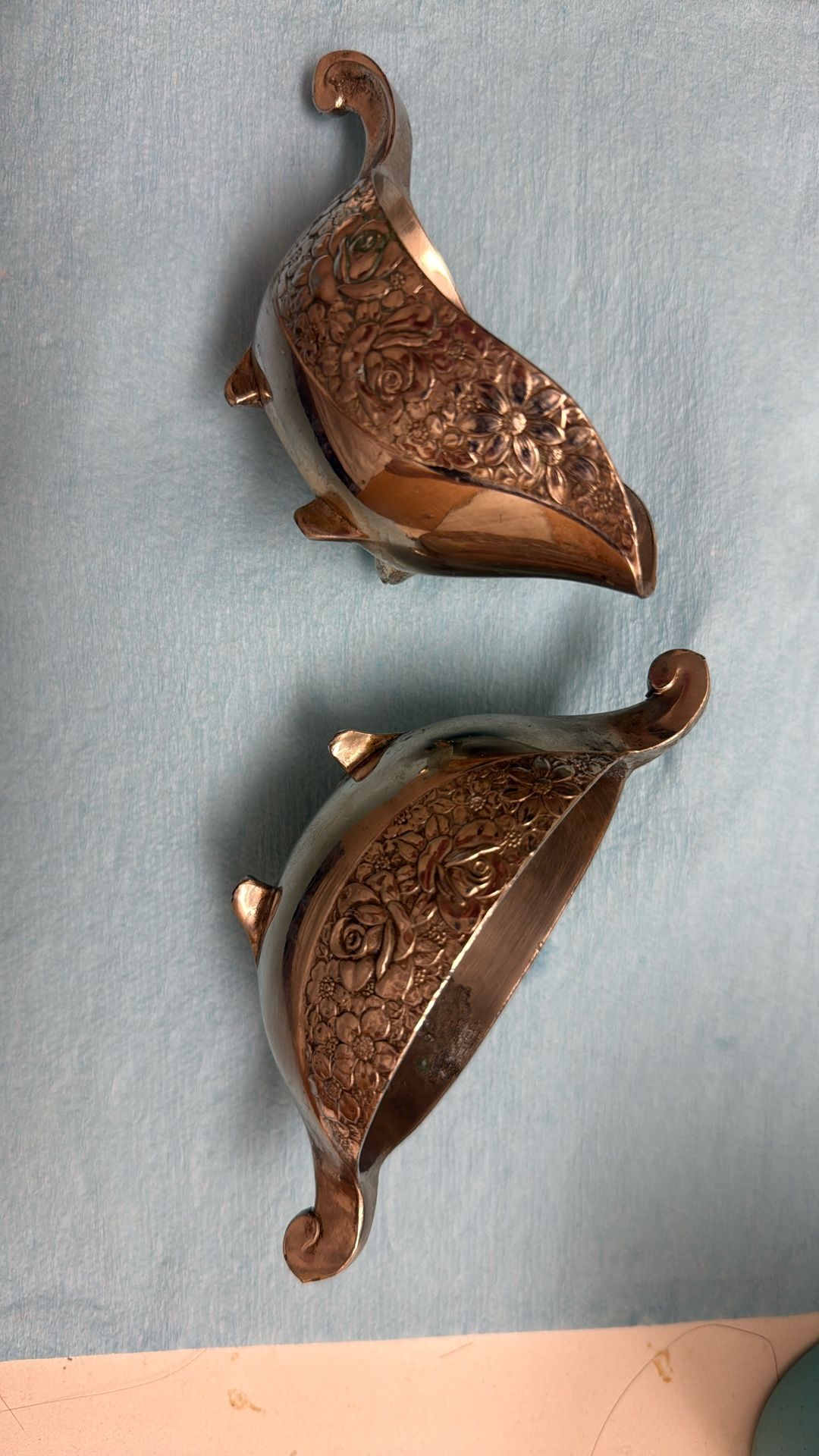 Indian Kutch Sterling silver pieces X2