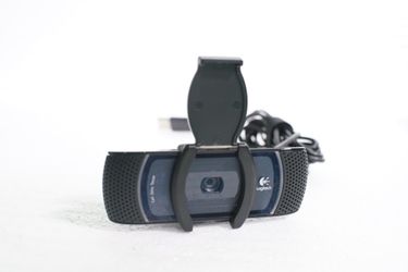 Logitech B910 HD Webcam Camera & Plantronics Blackwire C520 Headset w/microphone School