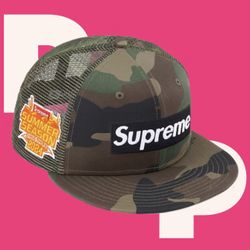 Supreme Box Logo Mesh Back New Era Cap (7 3/4)