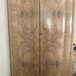 Art Deco Armoire From Paris 1902 Custom and Vanity