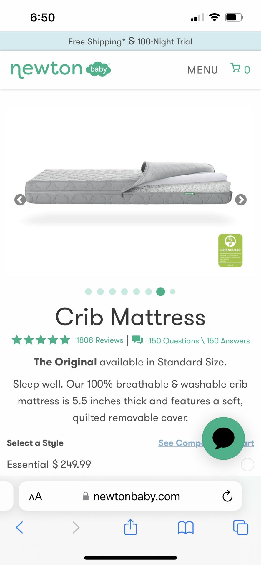 Newton best sale mattress coupon