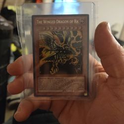 1996 Limited Edition Yu-Gi-Oh "The Winged Dragon of Ra" Holo