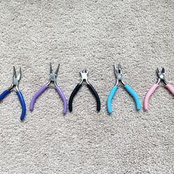 Set Of 5 Pliers