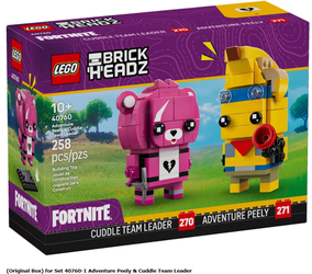 40760 Adventure Peely & Cuddle Team Leader BrickHeadz