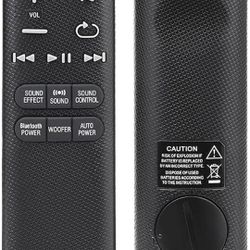 Replacement Remote AH59-02692E for Samsung Soundbar, HW Series Soundbar Speaker System and Samsung J Series Sound Bar Home Theater System sub AH59-026