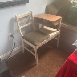 Old School Telephone Desk