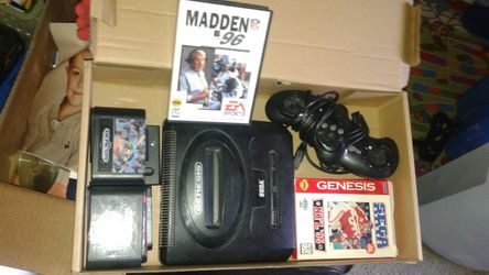 Sega Genesis w/ 8 games