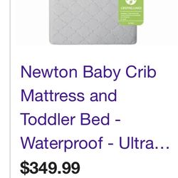 Newton Waterproof Crib Mattress