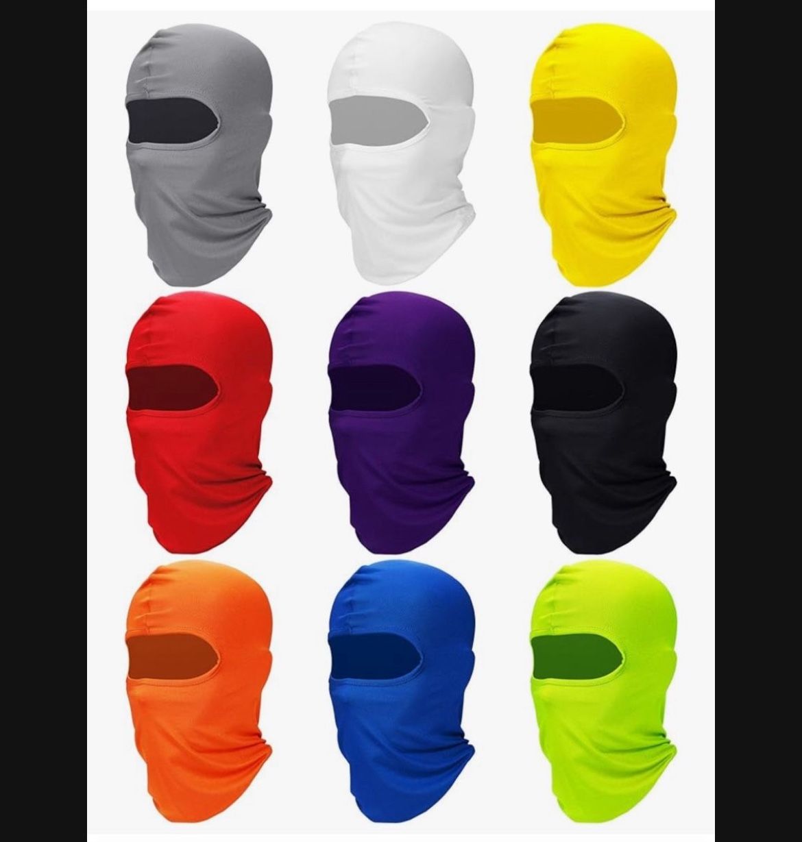 New 9 Pack Neck Gaiter Full Face Mask