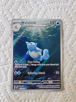 Wartortle - 171/165 151 Illistration Rare NM