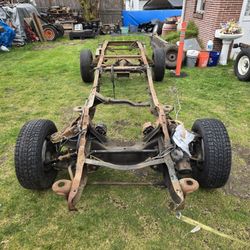 Gm Rolling Chassis 1979  C10