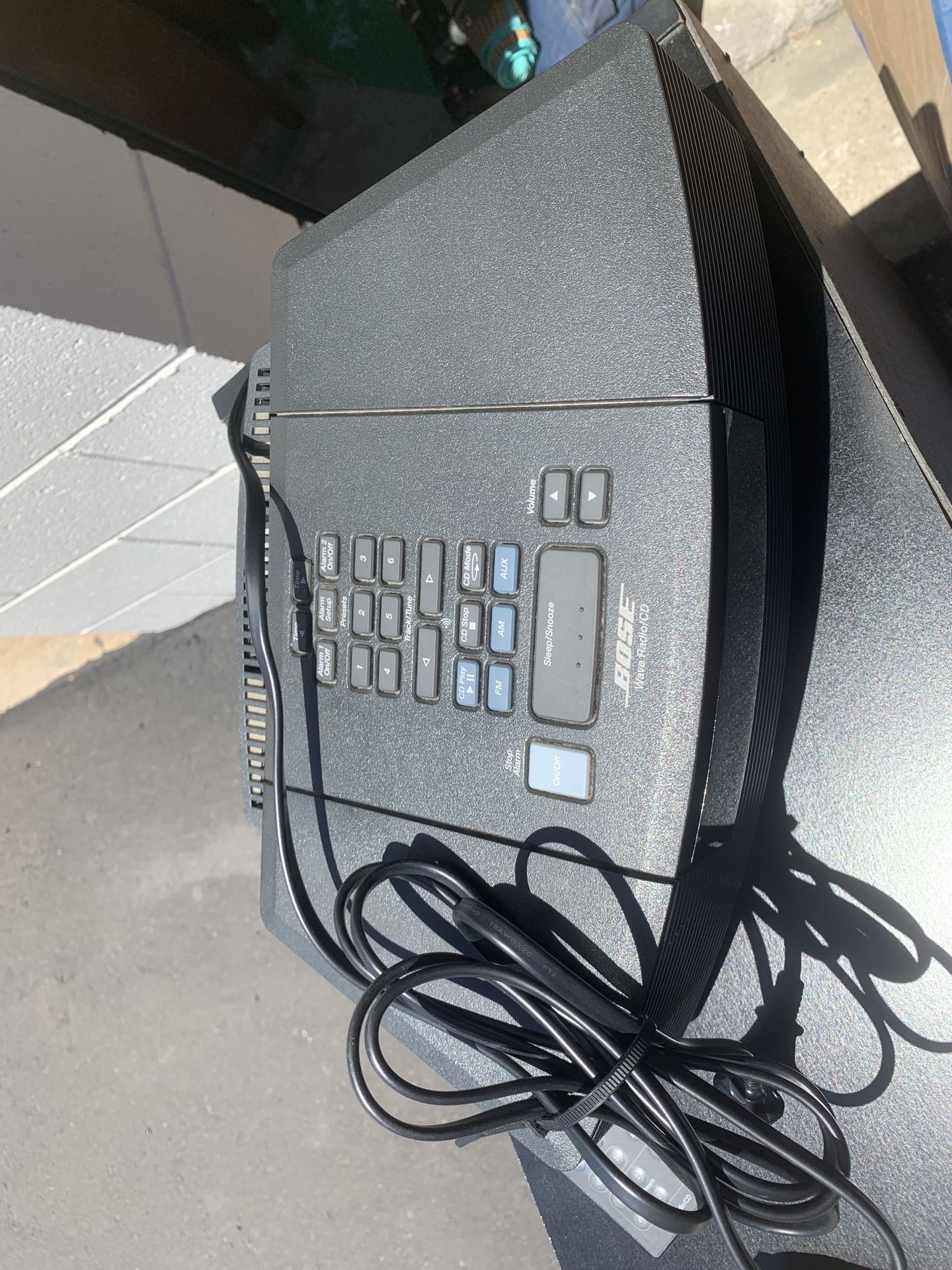 Bose Wave Radio/cd Player. Black